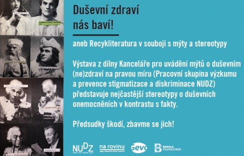 Duševní zdraví nás baví! aneb Recykliteratura v souboji s mýty a stereotypy